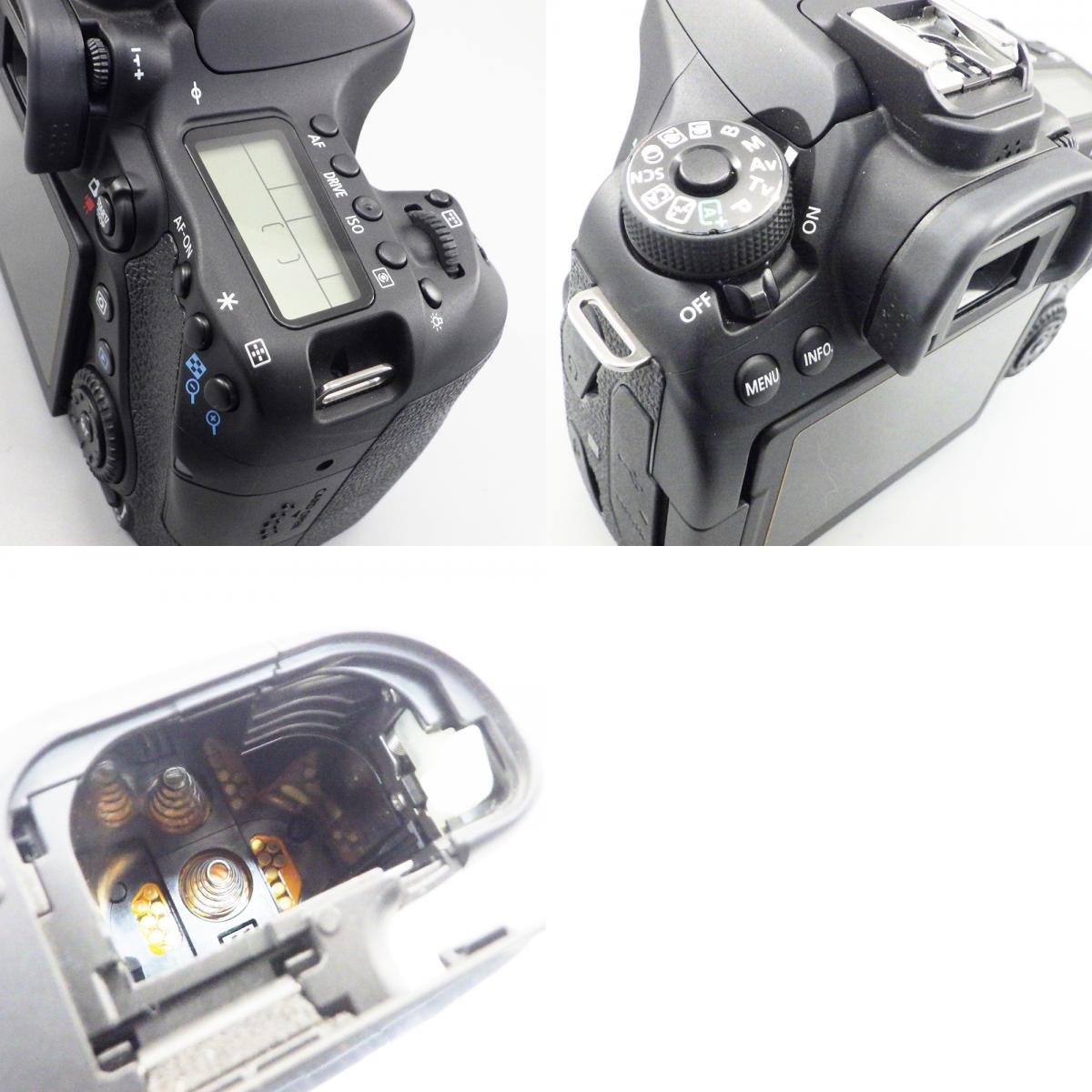 1円～ Canon キヤノン EOS 80D ※通電・シャッター確認済 現状品 カメラ 255-2542496【O商品】_画像10