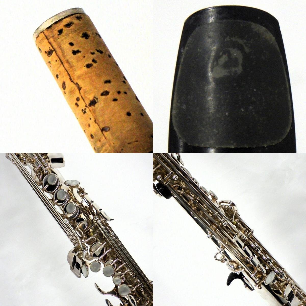 1円～ SELMER セルマー Super Action80 シリーズII ソプラノサックス ケース付 動作未確認 現状品 ※同梱不可 y208-2537825【Y商品】_画像10