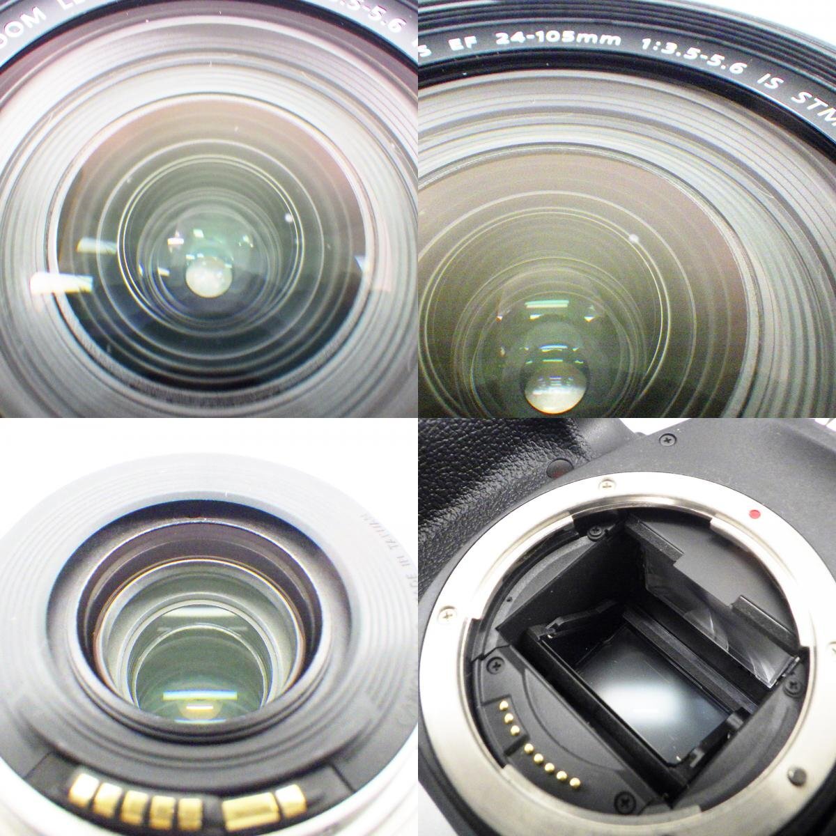 1円～ Canon キヤノン EOS 6D Mark II レンズキット・他 ※通電・シャッター確認済 現状品 箱付き カメラ 319-2543247【O商品】_画像8