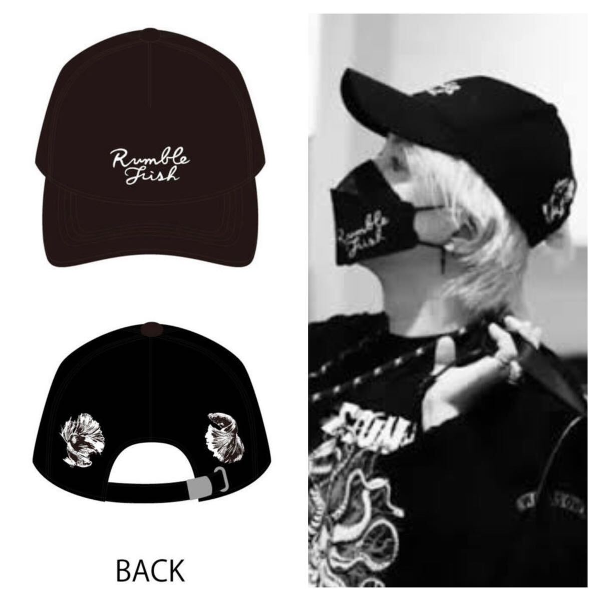 HYDE着 新品即決 HYDE LIVE RUMBLEFISH キャップ CAP 帽子 HYDE着 新品即決 HYDE LIVE RUMBLEFISH キャップ CAP 帽子