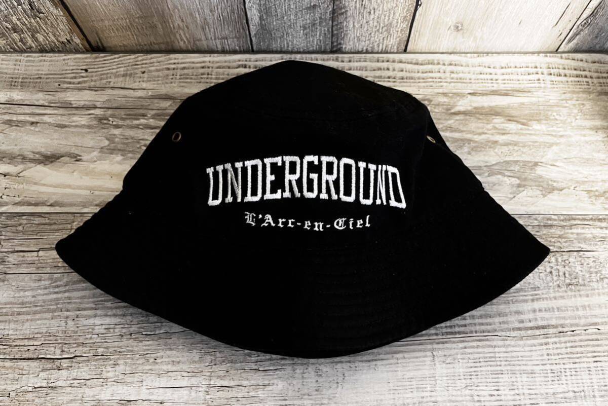HYDE着 送料込み即決 L'Arc~en~Ciel UNDERGROUND バケットハット HYDE着 送料込み即決 L'Arc~en~Ciel UNDERGROUND バケットハット