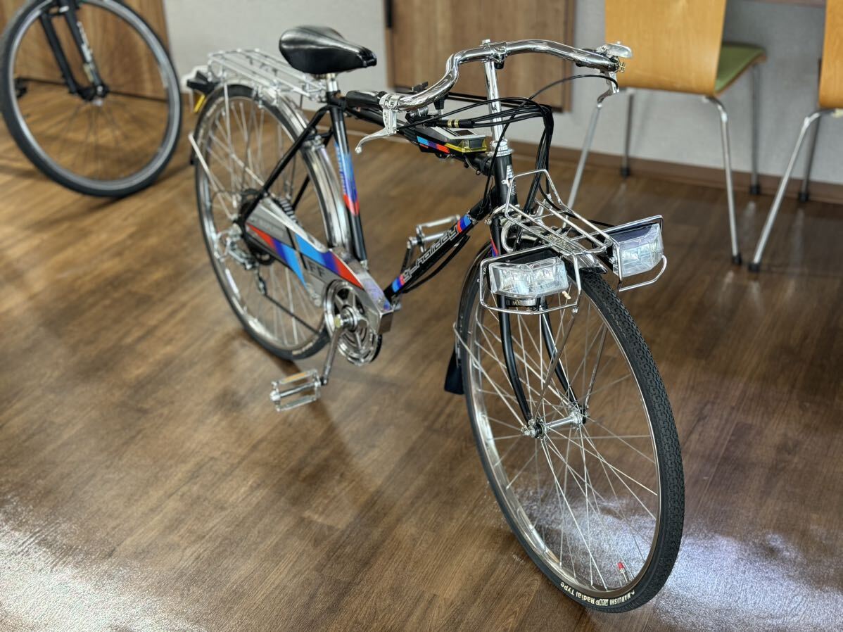 スーパーカー自転車 丸石自転車 昭和 レトロ 新品 未使用 美品 26インチ 自転車 ナショナル ミヤタ  昭和レトロ フラッシャーの画像1