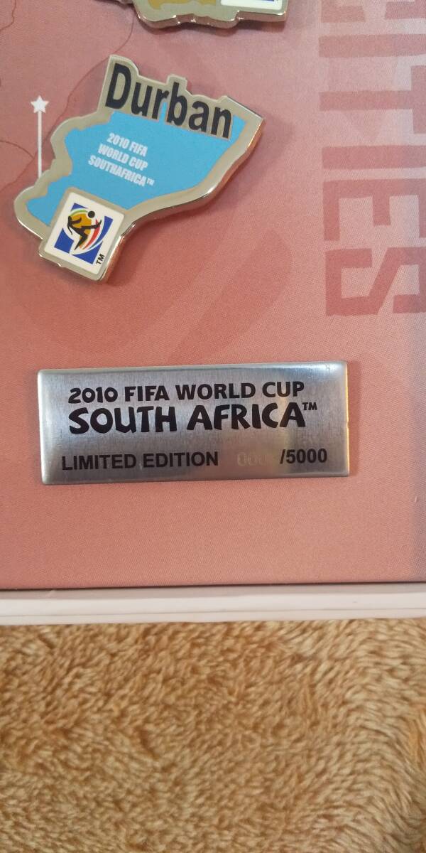 FIFA 2010年 ワールドカップ 南アフリカ リミテッドエディション ピンバッチセット の画像2