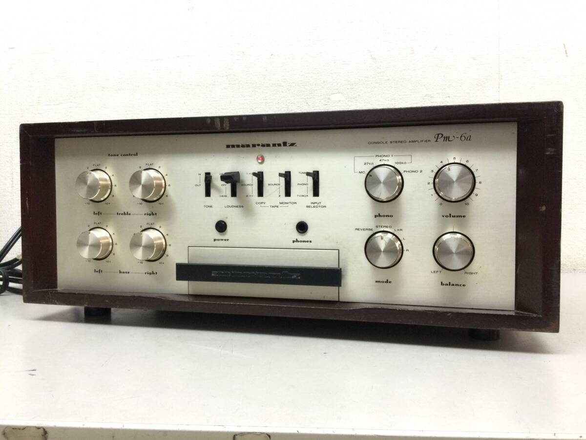 Yahoo!オークション - marantz マランツ PM-6A プリメインアンプ Yahoo!オークション - marantz マランツ PM-6A プリメインアンプ