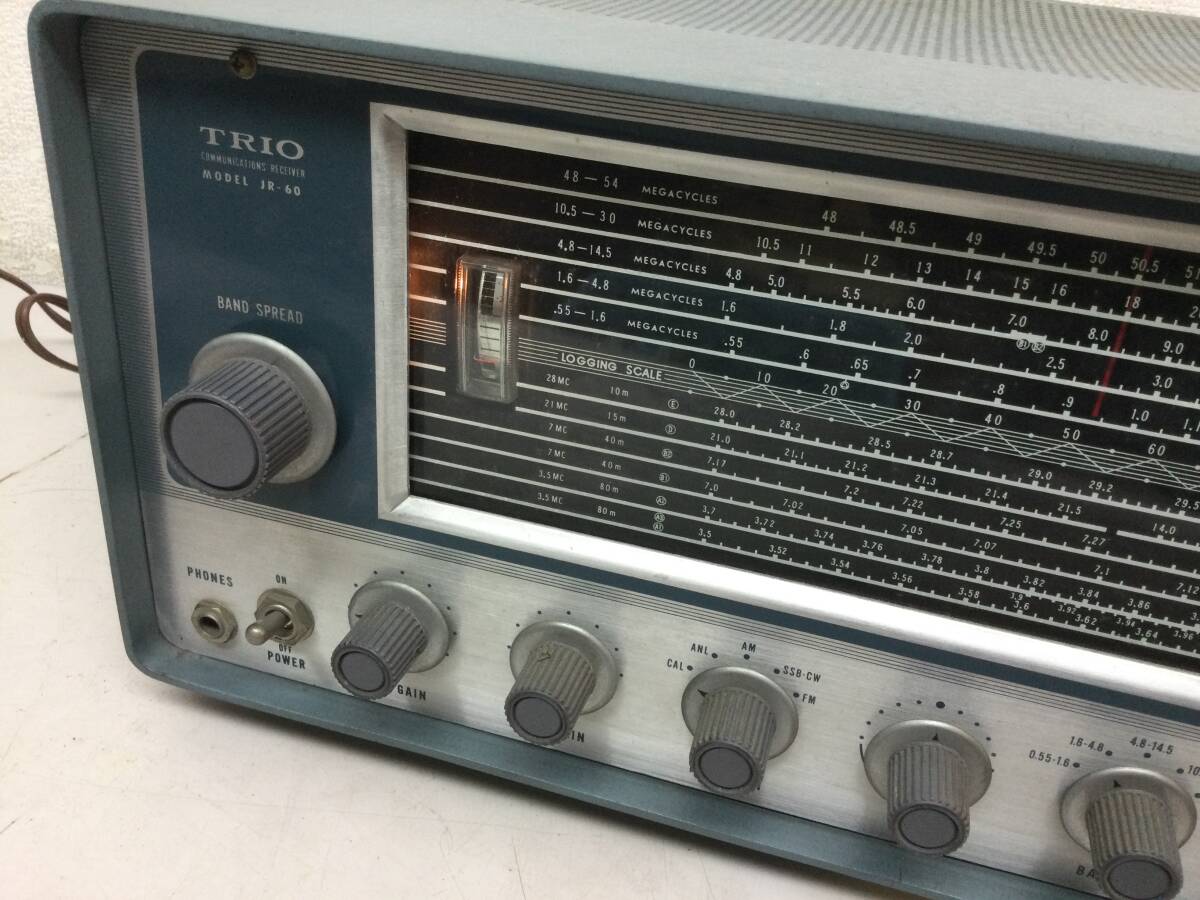 TRIO Trio vacuum tube communication type receiver COMMUNICATIONS RECEIVER JR-60