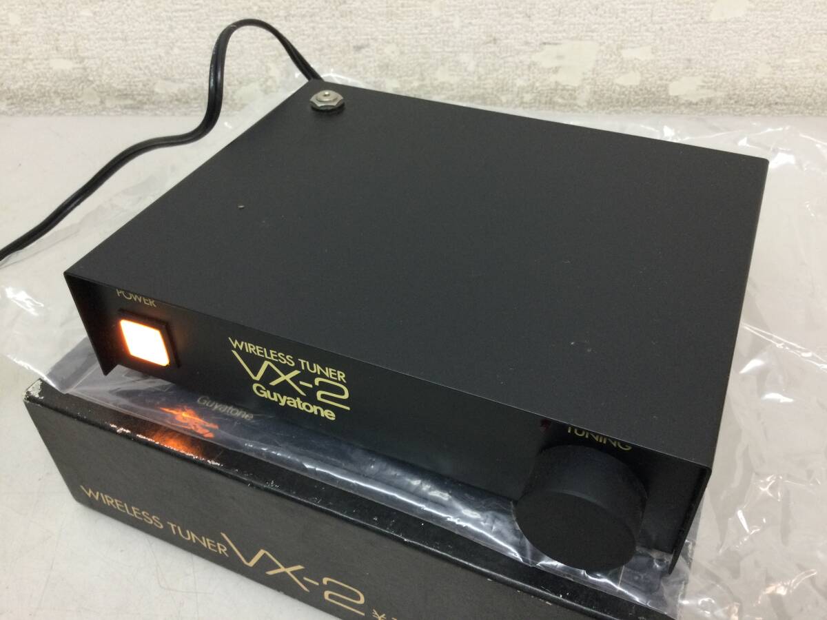 Guyatone グヤトーン ワイヤレスチューナー VX-2 箱、説付きの画像4