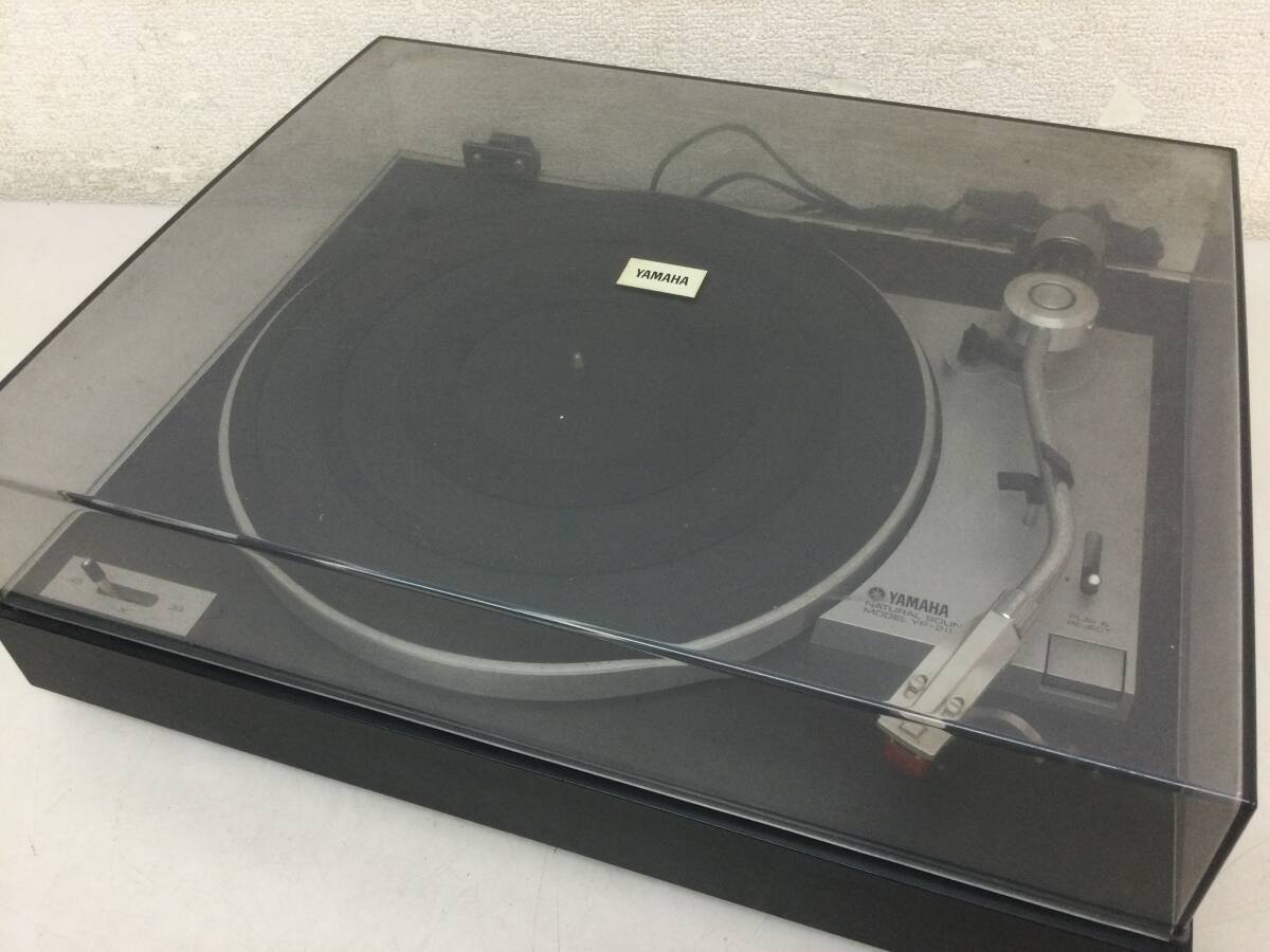 YAMAHA ヤマハ NSシリーズ YP-211 ターンテーブル レコードプレーヤー CG-4500II カートリッジ_画像6