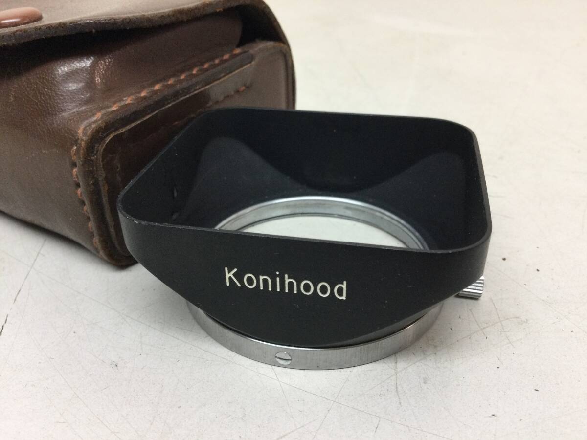 KONICA コニカ Konihood メタル レンズフード 2個セット_画像2