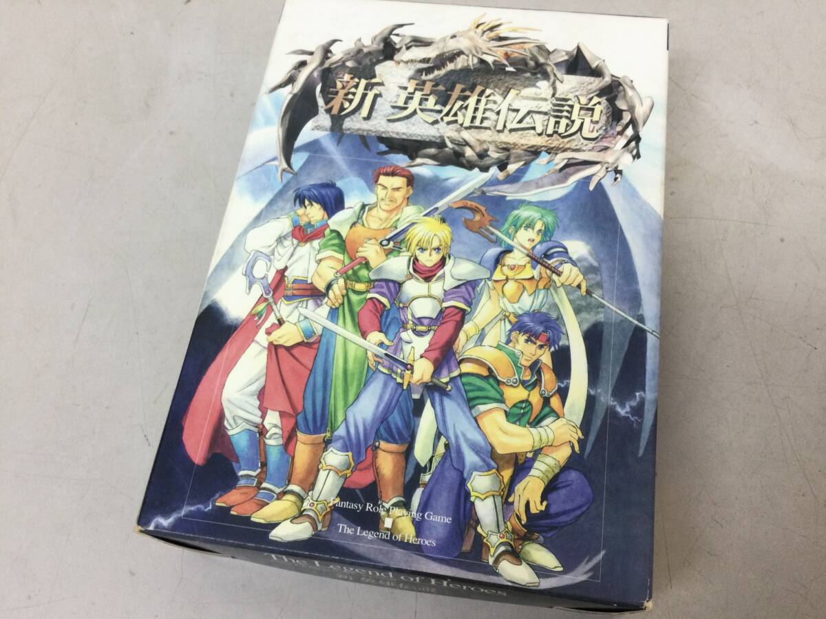  new The Legend of Heroes premium version CD-ROM 2 sheets set Windows95 exclusive use Falcom PC game 