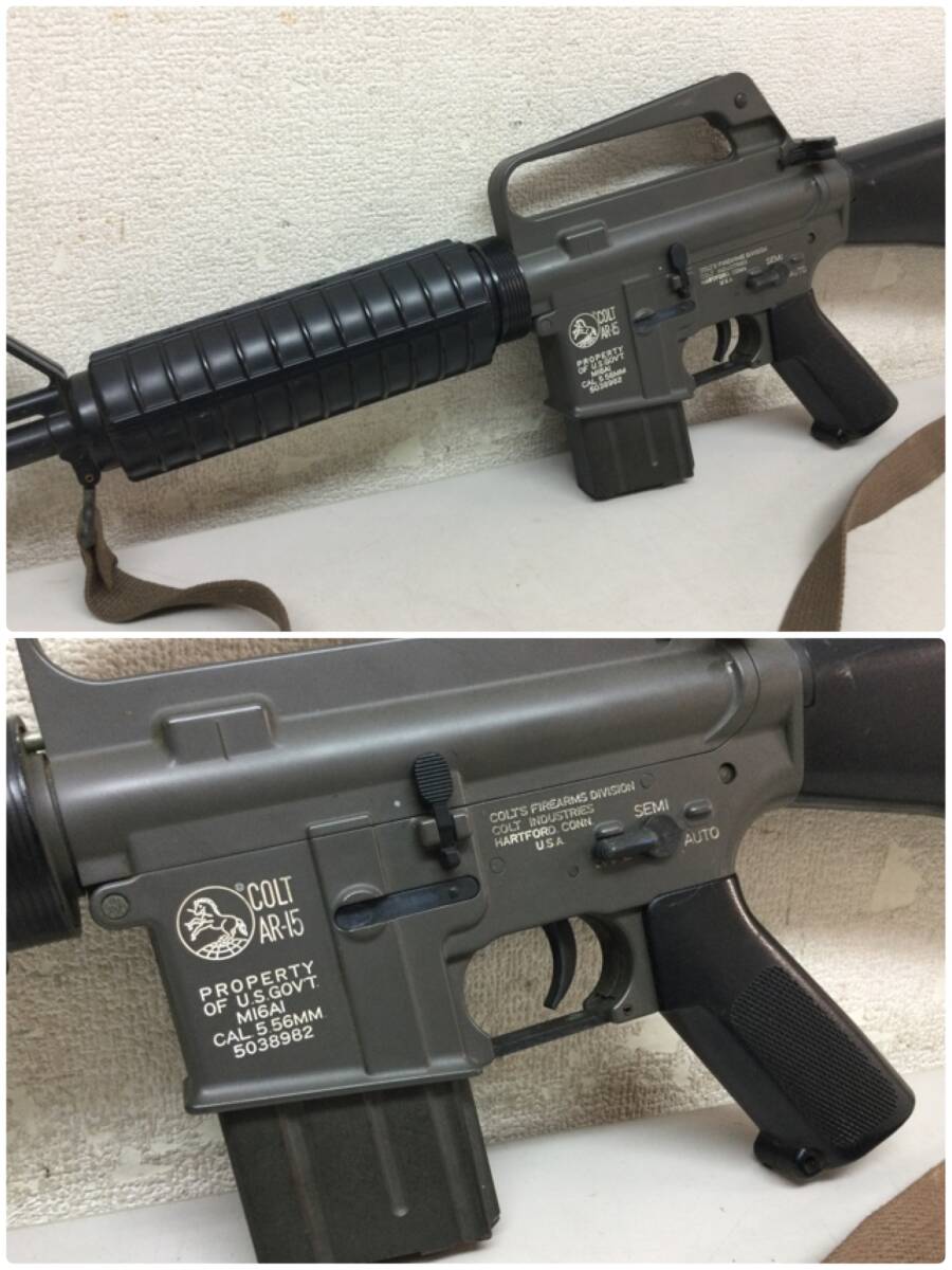 COLT コルト AR-15 M16A1 CAL.5.56MM 5038982 ライフル 電動ガン ジャンク_画像3