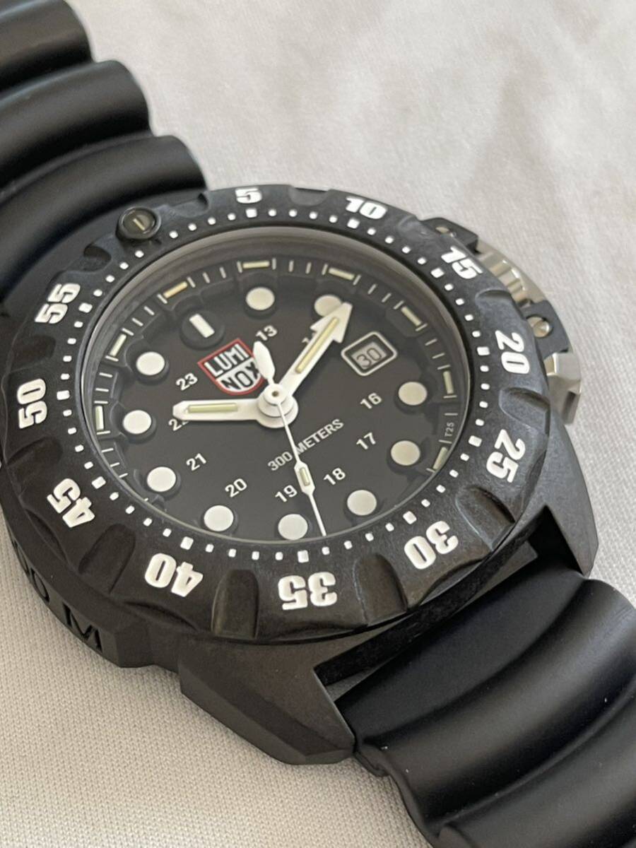 Luminox ／ルミノックス／SCOTT CASSELL DEEP DIVE - Ref.1551／スコットキャセル ディープダイブ 300m防水【極美品】の画像2