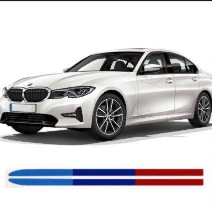 BMW ドアミラー Mカラー　ステッカー！_画像2