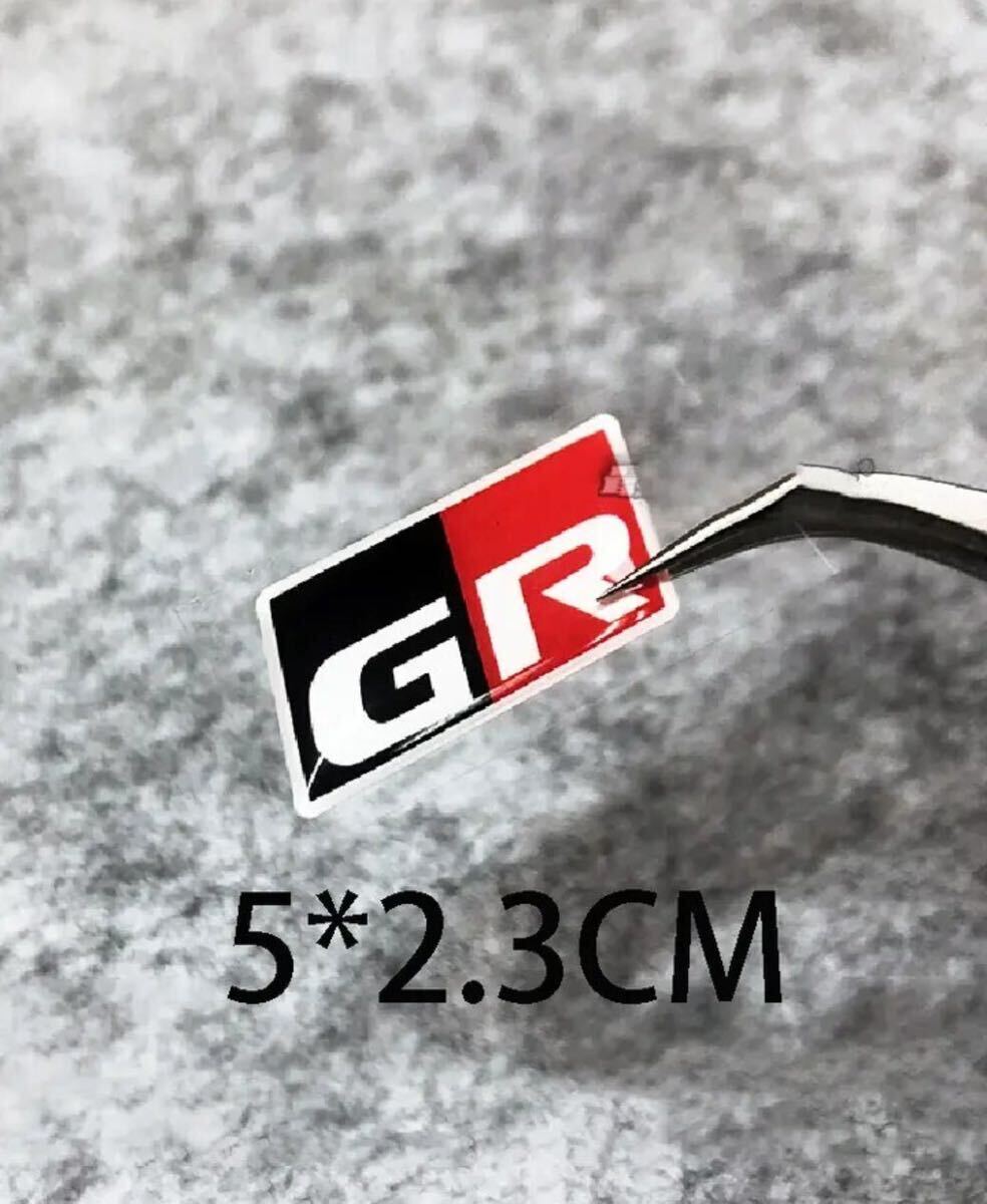 トヨタ GR Gazoo Racing (ガズーレーシング） ステッカー ヤリス、86. エポキシ製…_画像1