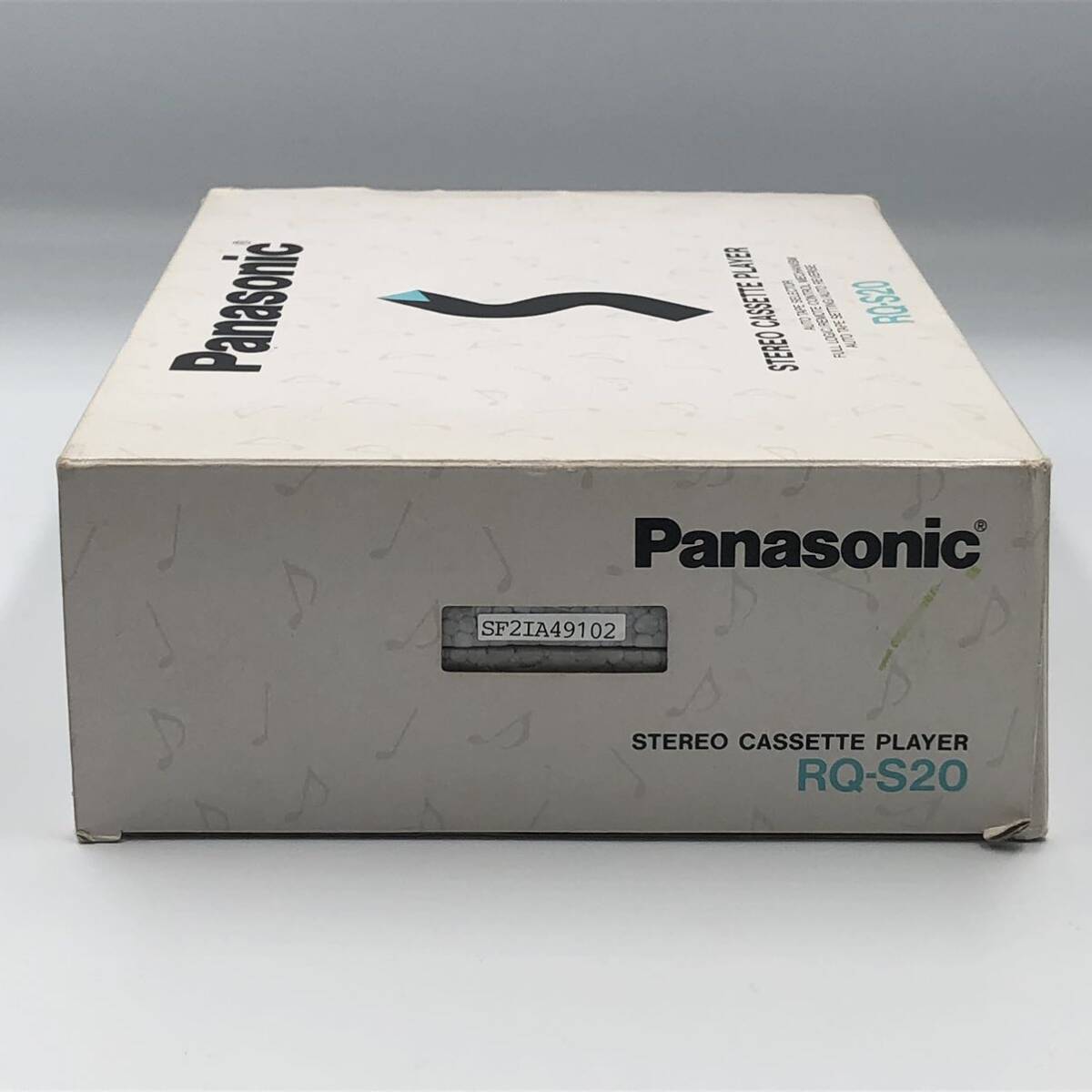 ジャンク　外観超美品　Panasonic RQ-S20 ポータブルカセットプレーヤー　MADE IN JAPAN_画像10