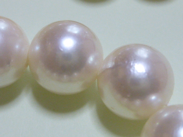★アコヤ真珠のネックレス　９ｍｍ玉マキの製品★_画像5
