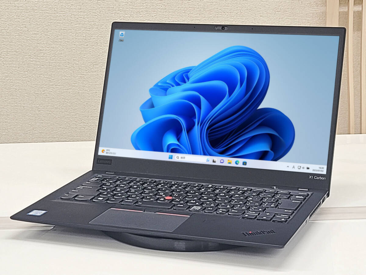 ■ 最強PC / Lenovo Thinkpad X1 Carbon /Core i5 8250U メモリ 8GB M.2 SSD 256GB / HDMI / カメラ / Type c / Window11 Office2021■_画像1