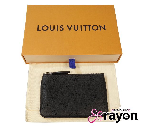 ルイ・ヴィトン LOUIS VUITTON マヒナ ポシェット・クレ 小銭入れ コインケース M69532 ユニセックス Nランク 未使用 即決【RAYON】_画像5