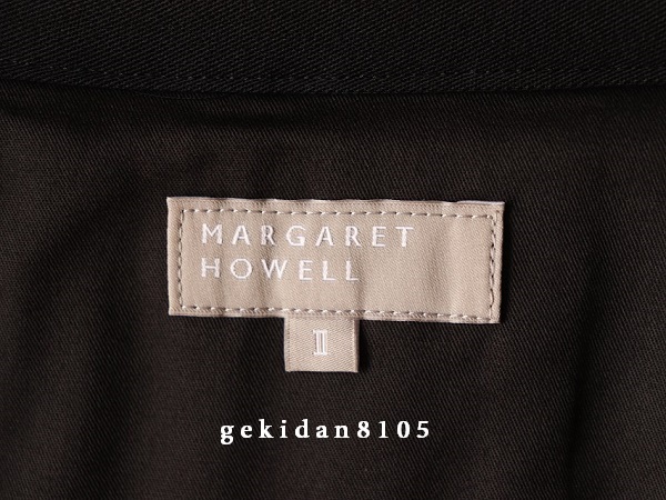 MARGARET HOWELL マーガレットハウエル 2013 ファインウールツイル キルトスカート 51,840円 カタログ掲載 極美品