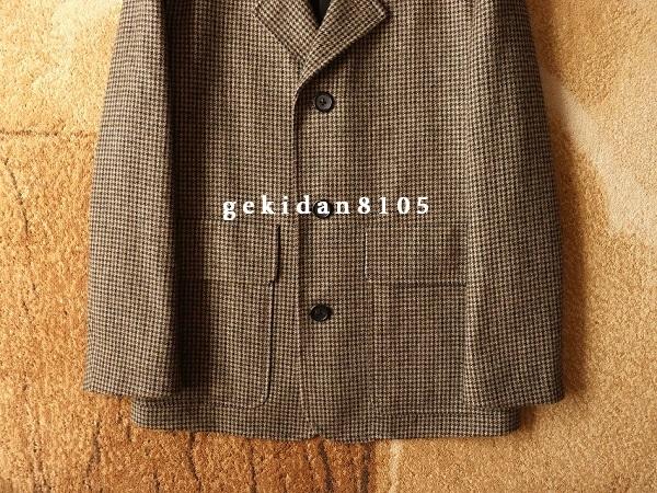 MARGARET HOWELL × FOX BROTHERS Margaret Howell 2022 limitation dog toe s check jacket immediately complete sale 94,600 jpy unused 