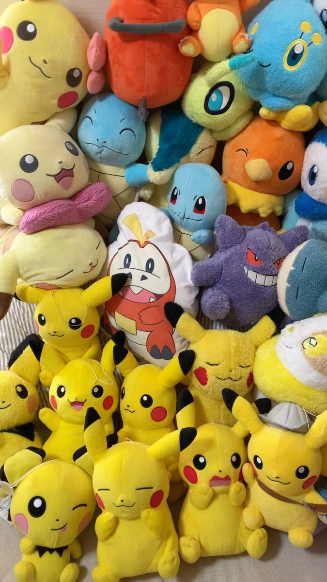 ポケモン ぬいぐるみ ポケットモンスター ピカチュウ てっかいぬいぐるみ〜 Bigぬいぐるみ　まとめ売り