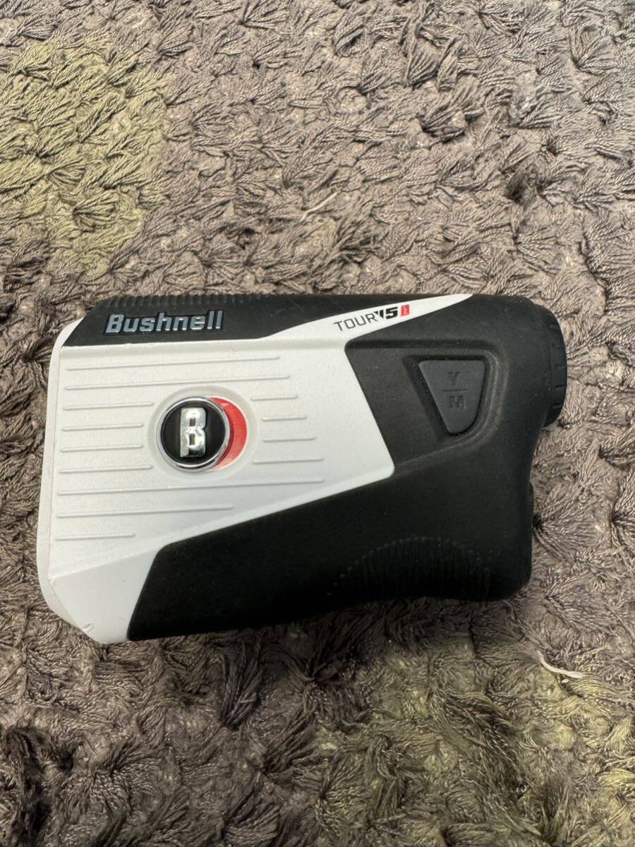 Bushnell ブッシュネル ピンシーカーツアーV5シフトスリムジョルト 限定カラー スノーホワイト ゴルフ用レーザー距離計 小さい傷あり_画像2