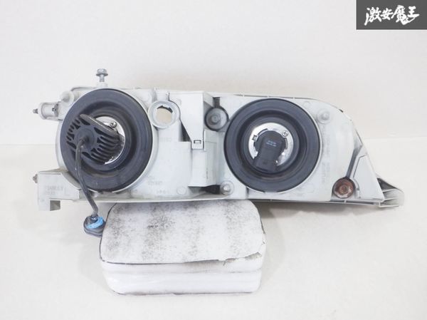 トヨタ 純正 加工品 GX100 JZX100 チェイサー ハロゲン ヘッドライト 左 左側 助手席 STANLEY 22－247 刻印 68 インナーシルバー 棚25Iの画像5