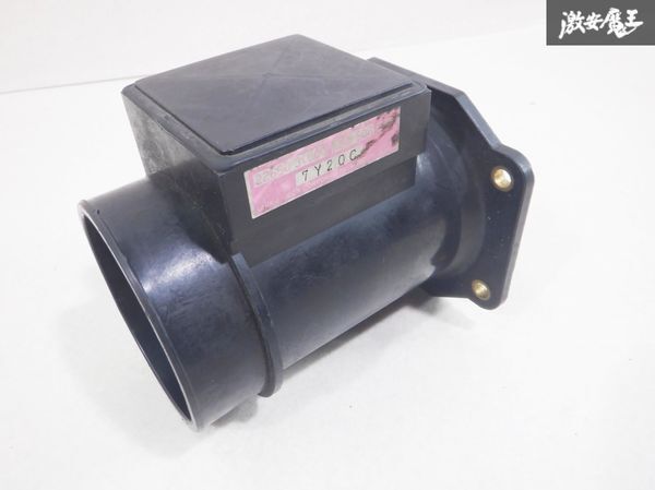 実動外し！！ 日産 NISSAN 純正 ECR33 スカイライン RB25DET エアフロ メーター エアフロ センサー 22680-31U00 3ピン 即納 棚19D1_画像1