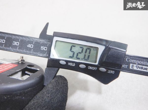 動作確認済み！！ AUTOGAGE オートゲージ 汎用 バキューム計 追加メーター 52φ スモークレンズ 即納 棚19Q_画像8