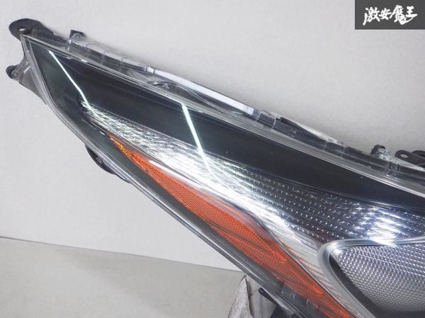 トヨタ 純正 ZVW50 プリウス 前期 LED ヘッドライト ヘッドランプ 右 右側 運転席 KOITO 47-75 刻印 C1 即納 棚28D_画像4