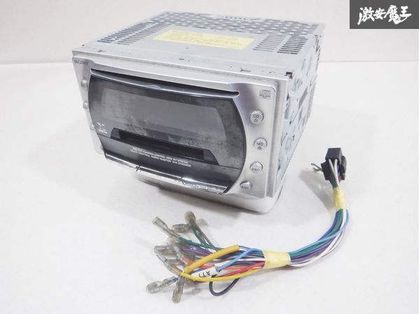 動作確認済み！！ SONY ソニー カーオーディオ CD MD プレーヤー 2DIN WX-5700MDX 即納 棚22A