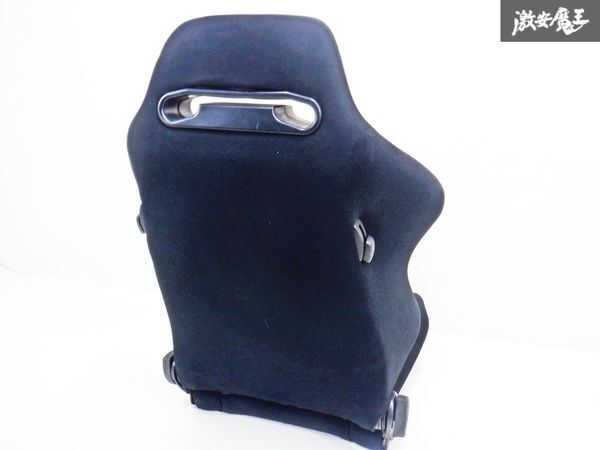 【 売り切り 】 RECARO レカロ SR-3 SR3 汎用 セミバケットシート セミバケ 底止め 両側ダイヤル ブラック グレー 即納 棚42_画像7