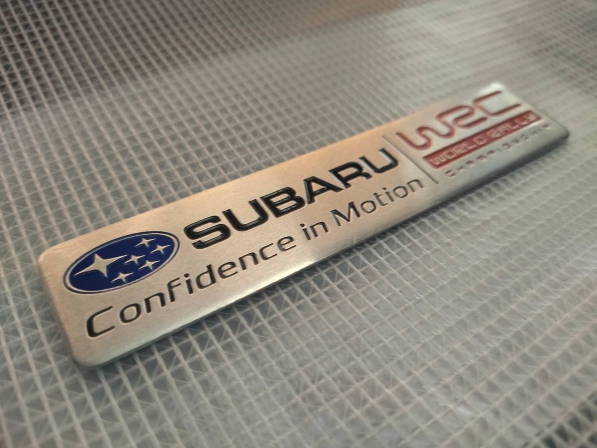 [ включая доставку ]STI эмблема plate SUBARU Subaru 2