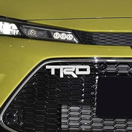 【送料込】TRD(トヨタテクノクラフト) 3Dエンブレム フロントグリル用 ゴールド 金属製 トヨタ　新型 _画像4