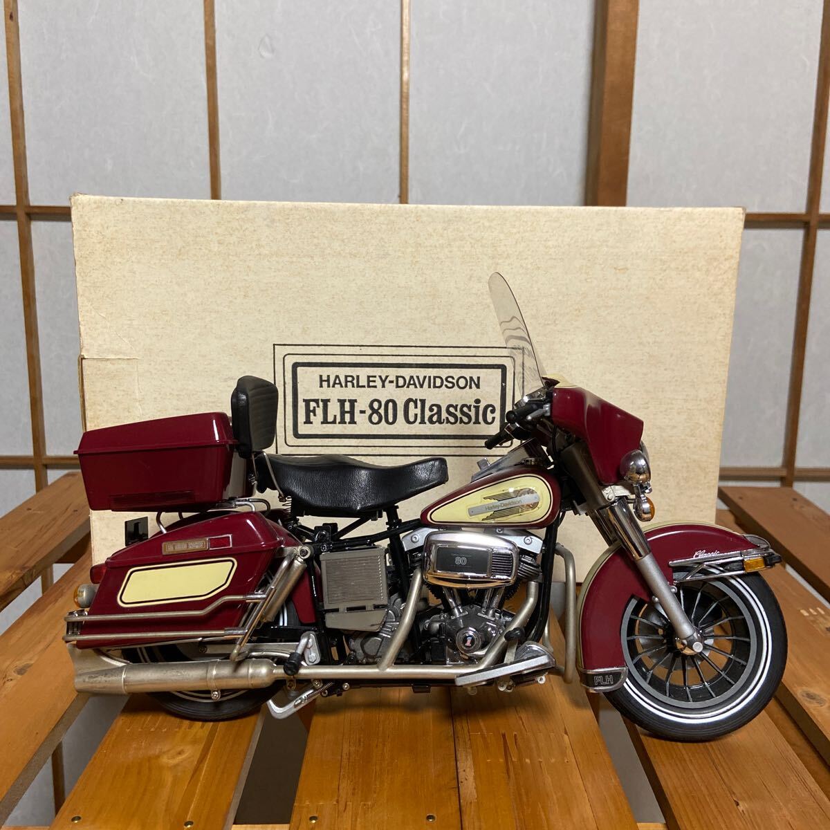  Hasegawa Harley Davidson FLH-80 Classic 