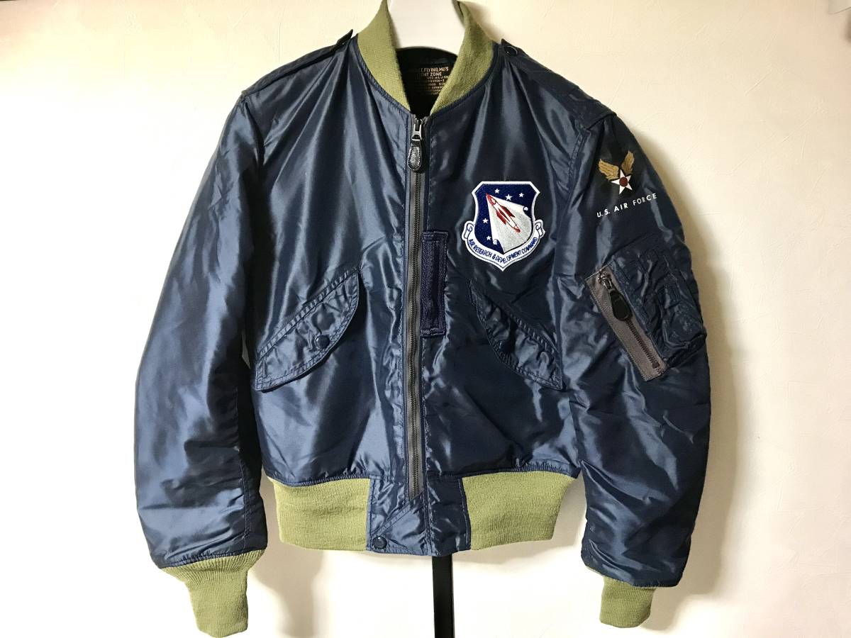 リアルマッコイズ ・L-2A フライトジャケット・グリーンリブ リアルマッコイズ ・L-2A フライトジャケット・グリーンリブ