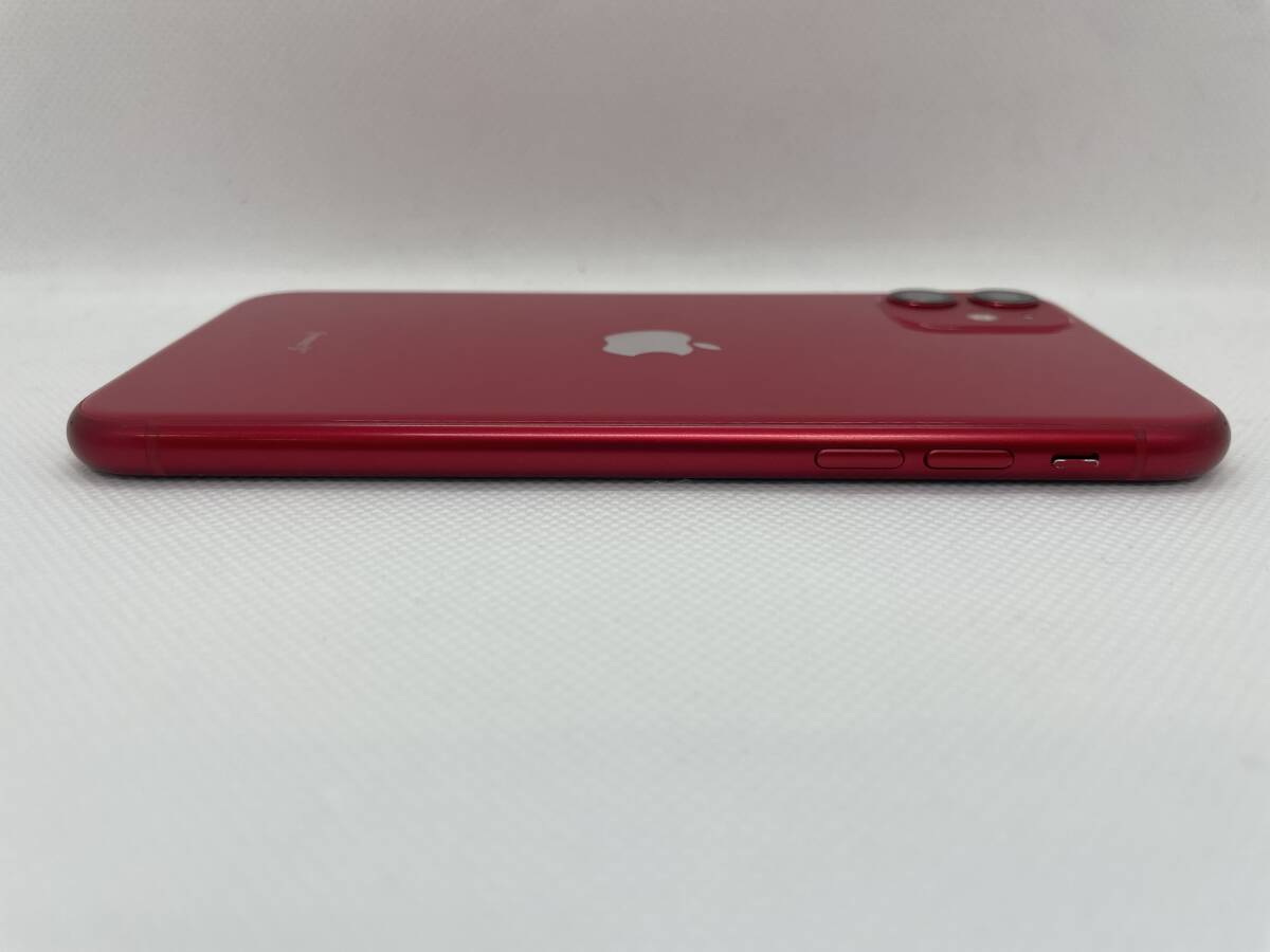 ★【SIMロックなし】iPhone11 64GB 赤/RED 白ロム〇判定 各キャリアMVNO◎即決あり！_画像9