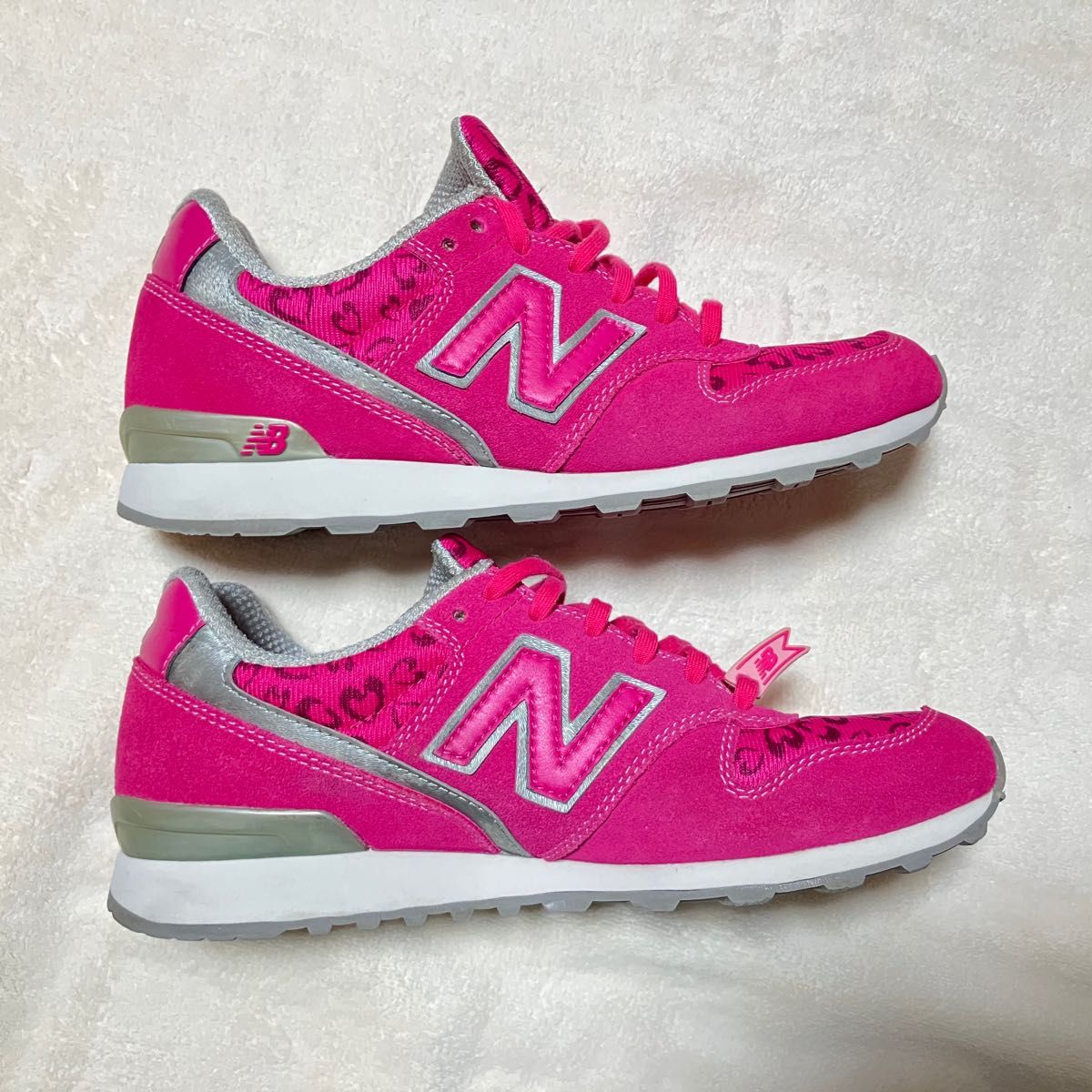 ニューバランスWR996VLP ハートヒョウ柄　24cm 24.5cm 25cm new balance ※非売品