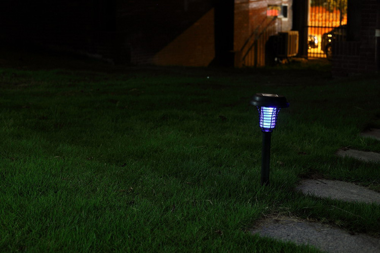 ★■ソーラーＬＥＤ 殺虫器 殺虫灯 ＆ ガーデンライト 2way 自動点灯 玄関灯の画像7