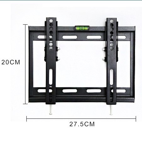 テレビ壁掛け金具14-42型水平器付角度調整式液晶テレビ対応 薄型 耐荷重25kg VESA 規格CE規格品ウォールマウント式Uナット付の画像10