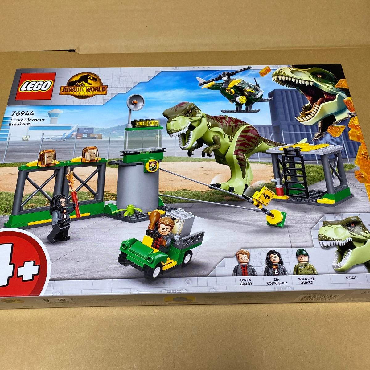 レゴLEGO ジュラシックワールド T-レックスの大脱走 76944 おもちゃ ブロック 恐竜 きょうりゅう 男の子 女の子