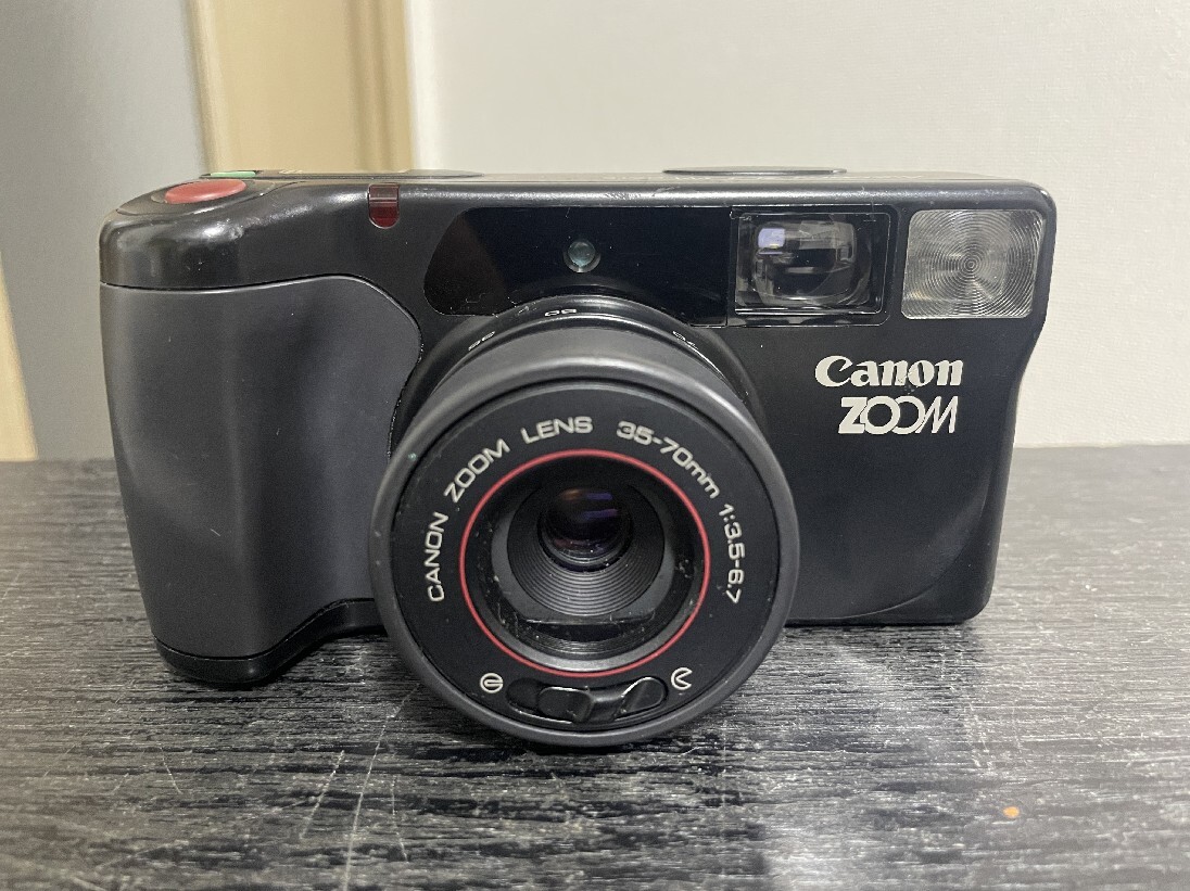 Canon Autoboy ZOOM DATE 35-70mm 1:3.5-6.7 コンパクトフィルムカメラ_画像1