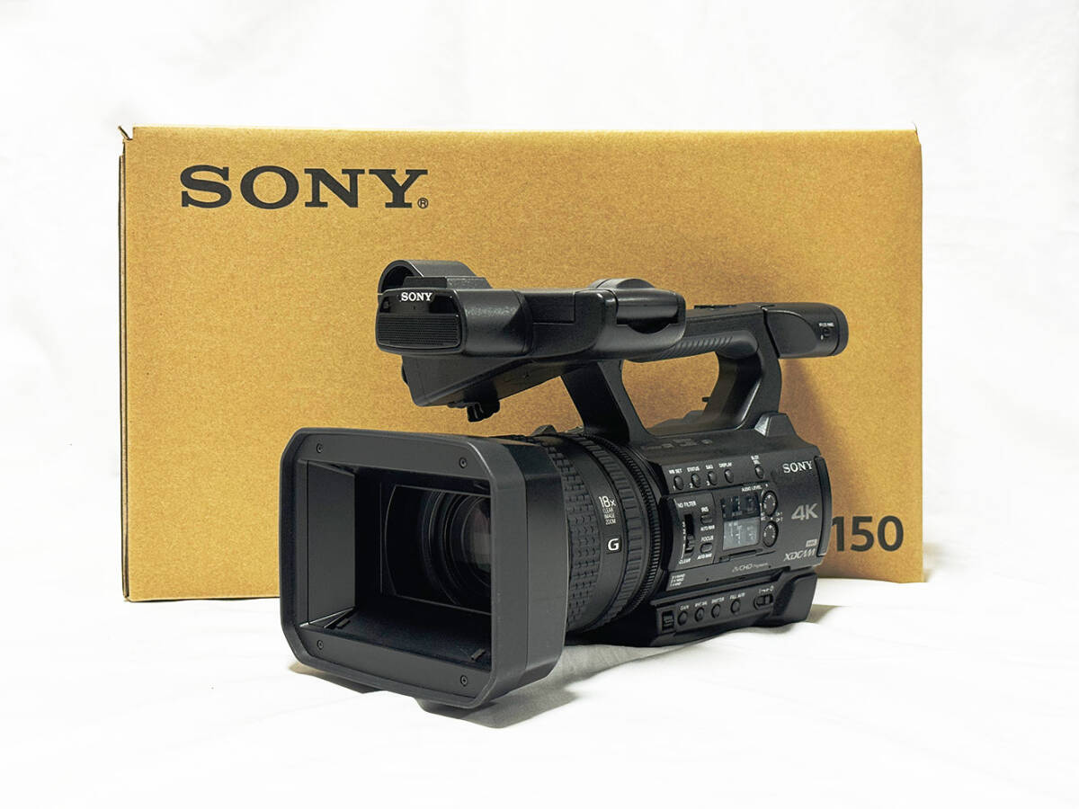 SONY PXW-Z150 中古 業務用ビデオカメラ バッテリー付きの画像1