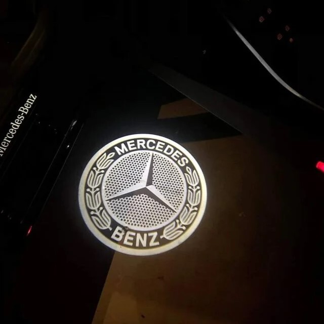 Mercedes Benz メルセデスベンツ Wheat Ears LED カーテシランプ ドア ウェルカムライト W176 W177 W205 W212 W213 X166 X253 C253 X156 ad_画像3