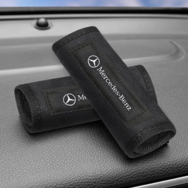 2 шт. комплект Mercedes Benz Mercedes Benz AMG обтягивающий вспомогательный поручень ka bar roof оплетка руля чёрный черный e PETRONAS
