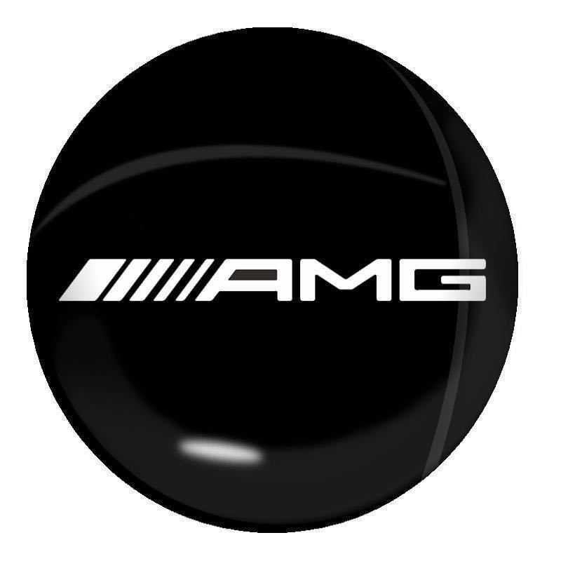 AMG メルセデスベンツ Mercedes-Benz 3D クリスタルエンブレム 14mm 鍵穴マーク 鍵穴隠し キーレス ブラック g_画像8
