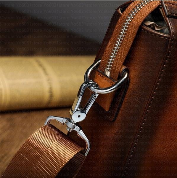  high quality *. hand dyeing cow leather hand made men's bag original leather business bag leather commuting bag tote bag handbag bag size correspondence 