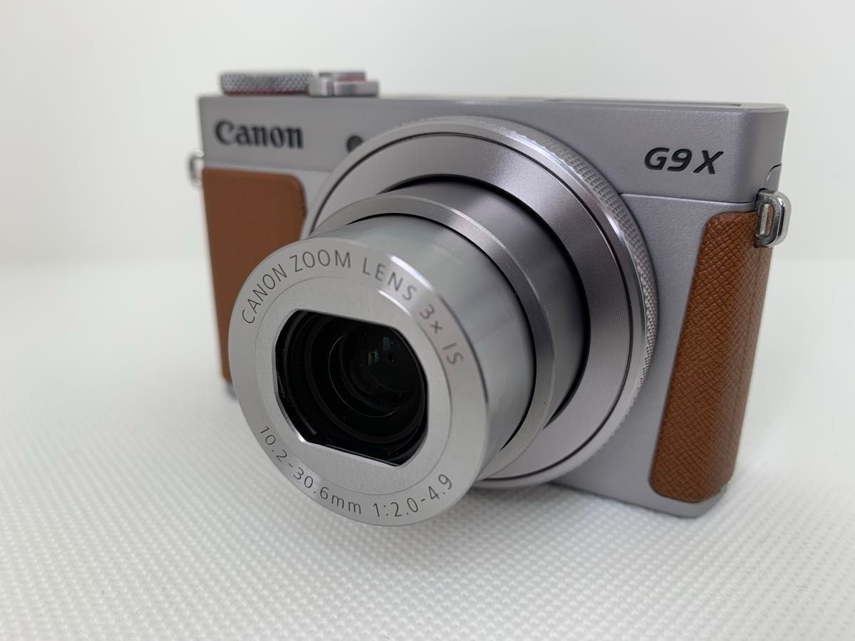 【 動作確認OK 】 PowerShot G9 X Mark 2 シルバー SDカードオマケ付き プレミアムコンパクトデジカメ