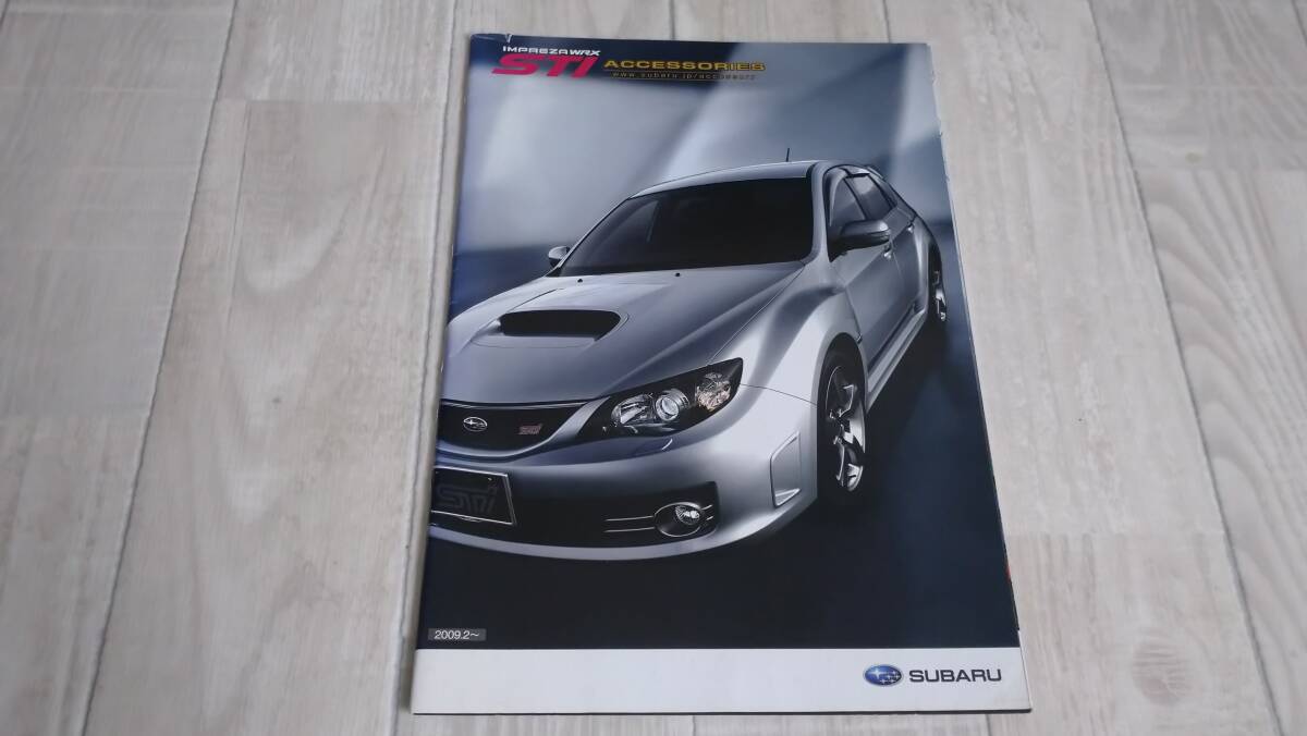 スバル インプレッサ カタログ アクセサリーSUBARU IMPREZA WRX STI specC ACCESSORIES GRB GRF GVB GVF_画像7