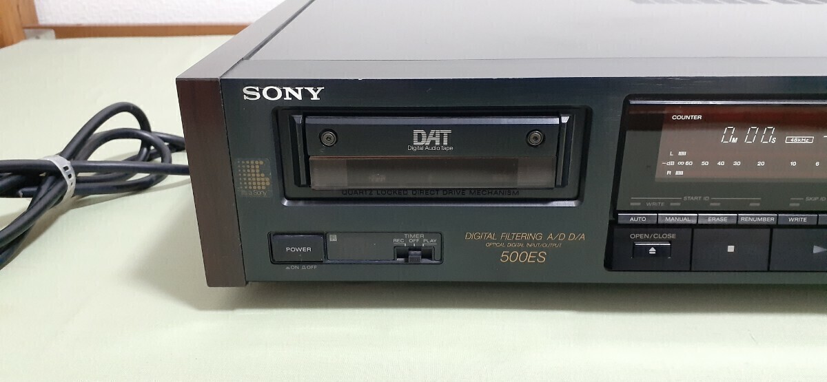 SONY TC-500ES DATレコーダー【ジャンク出品】_画像4