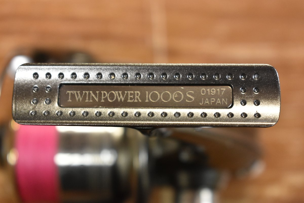 【1スタ☆人気モデル2】シマノ 05 ツインパワー 1000S スピニングリール SHIMANO TWINPOWER アジング メバリング 釣り 等に（KKM_O1）_画像4